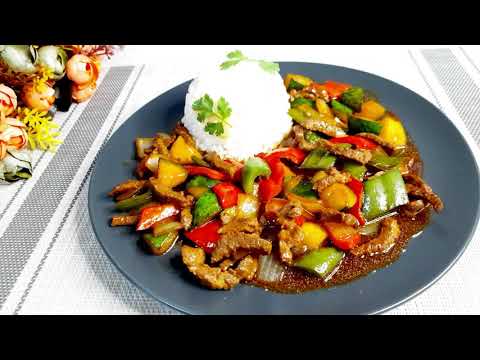 Видео: Мясо с овощами по китайски🍛 как в ресторане.