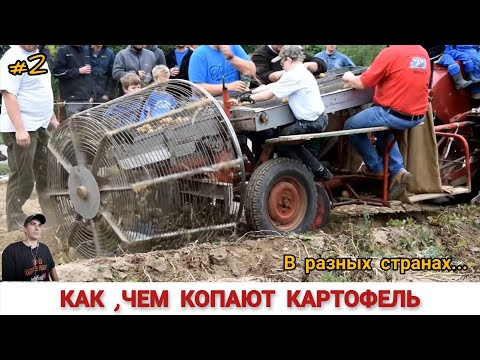Видео: КАК КОПАЮТ КАРТОФЕЛЬ В РАЗНЫХ СТРАНАХ,ПОДБОРКА #2/HARVESTING POTATOES IN DIFFERENT COUNTRIES