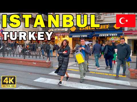 Видео: СТАМБУЛ 🇹🇷 ТУРЦИЯ: 4K-прогулка по району порта Босфор и близлежащим улицам