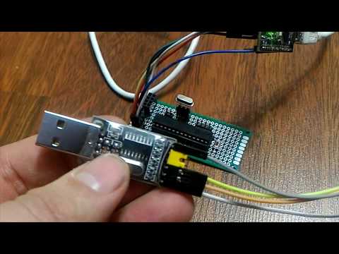 Видео: Прошивка ATmega8, создание bootloader и добавление платы boards в Arduinio IDE,  настройка fuse bit