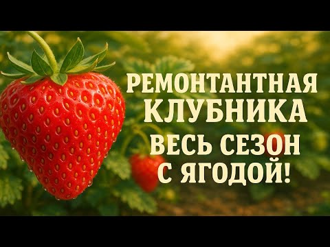 Видео: Клубника Гармония и Мурано — плодоносит всё лето!