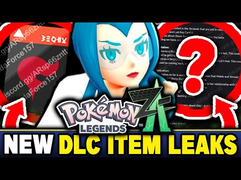 Видео: НОВОСТИ ПОКЕМОН! УТЕЧКА НОВЫХ ПРЕДМЕТОВ ИЗ DLC LEGENDS ZA! НОВЫЕ ДАННЫЕ, СОБЫТИЯ И МНОГОЕ ДРУГОЕ!