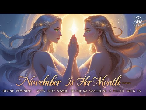 Видео: Близнецовые Пламена: Ноябрь — ЕЁ месяц. Божественная Женственность вступает в силу, Божественная ...