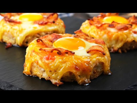 Видео: Боже, это так вкусно, что я могу готовить его почти каждый день! Лучшие сэндвичи!