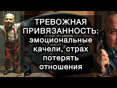Видео: ТРЕВОЖНАЯ ПРИВЯЗАННОСТЬ: эмоциональные качели, подтверждения любви, страх потерять отношения