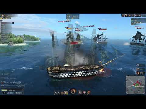 Видео: World Of Sea Battle [ЛЕВ] vs [РОМ] ПБ Борд Радель 06.01.2023