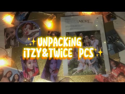 Видео: Предновогодняя распаковка карт itzy, twice и прочего стаффа | unpacking itzy and twice photocards ⭐️