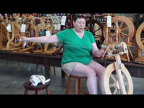 Видео: Длиннотянутое прядение