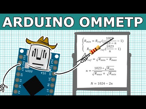 Видео: Arduino омметр, как подключить терморезистор к Arduino