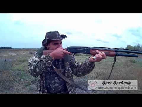 Видео: Тест патронов на скорость полета дроби снаряженных на порохе Сильвер А с ружья Benelli M1