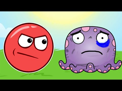 Видео: КРАСНЫЙ ШАР Красныш спасает бабушку в море #103
