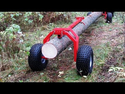 Видео: Невероятный погонщик деревьев. Инструменты и оборудование, которые работают очень хорошо.