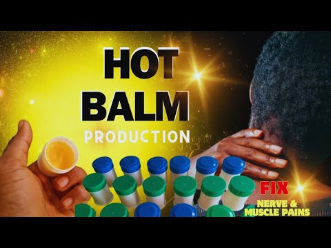 Видео: Производство горячего бальзама (от мышечных болей, артрита и простуды)