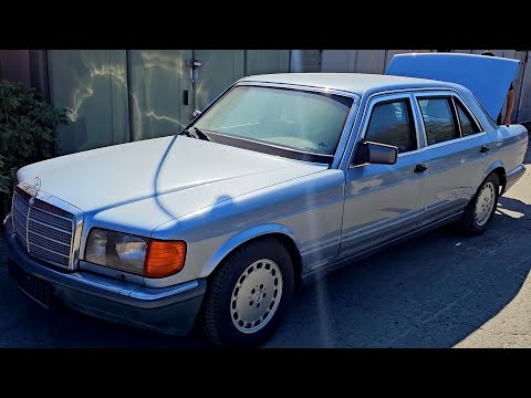 Видео: ПРОДОЛЖЕНИЕ : Mercedes S-Class W126 560 SEL Бронированный |  Загадка из 1988 года