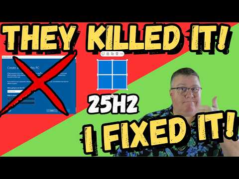 Видео: Microsoft только что уничтожила локальные учетные записи... Вот решение!