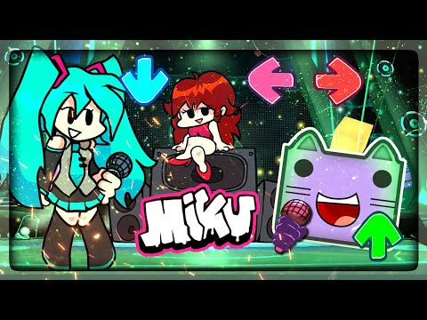 Видео: МОД НА ХАЦУНЭ МИКУ! ЭТО ОГОНЬ! ✅ Friday Night Funkin' Mod VS Hatsune Miku FULL WEEK