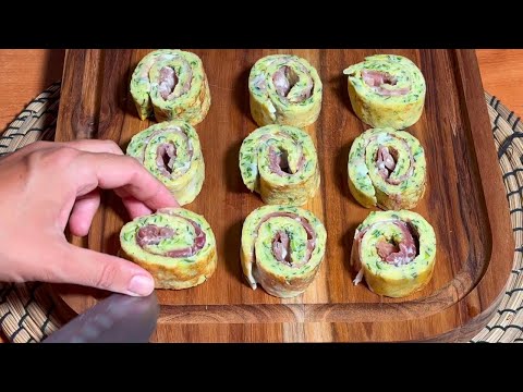 Видео: Фаршированные рулетики из кабачков – Легко и Вкусно!