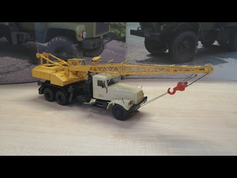 Видео: Обзор модели Краз-257 КС-4561, масштаб 1:43, "Deagostini"