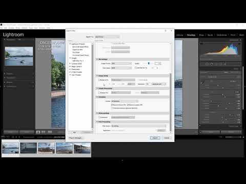 Видео: Как экспортировать фото из Lightroom? (Евгений Карташов, Фото-Монстр)