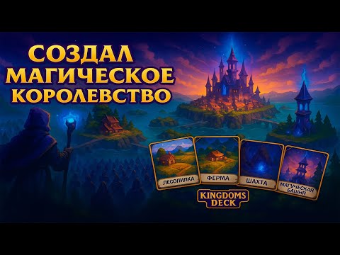 Видео: СОЗДАЛ НЕПОБЕДИМУЮ АРМИЮ МАГОВ ► Kingdoms Deck
