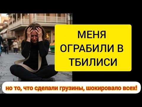 Видео: МЕНЯ ОГРАБИЛИ В ТБИЛИСИ – но то, что сделали грузины, шокировало всех!