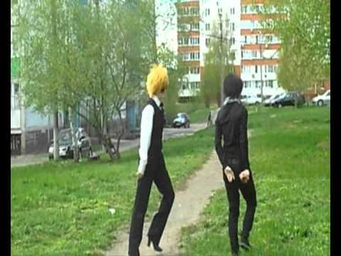 Видео: Durarara Cosplay хддд orihara izaya shizuo and shizuko heiwajima