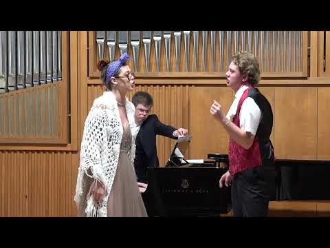 Видео: Салливан Дуэт из оперы "Пираты Пензаса или Раб долга" - исп. Диана Прянишникова и Арсений Алексеев