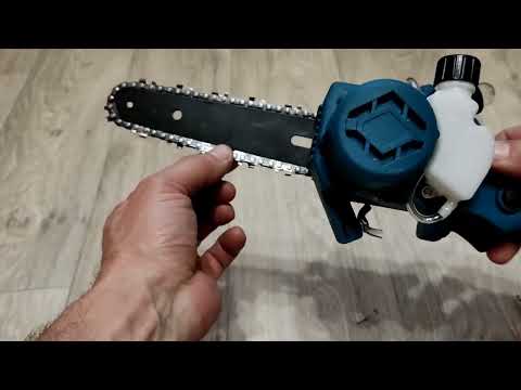 Видео: Обзор цепной аккумуляторной пилы из Китая под акб макита 20 вольт/9 января 2023 г.