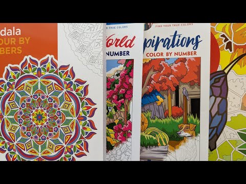 Видео: Раскраски по номерам. Ноябрь 2022. Mandala Colour by Numbers Arcturus