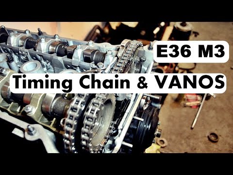 Видео: BMW E36 M3 Установка цепи ГРМ / VANOS