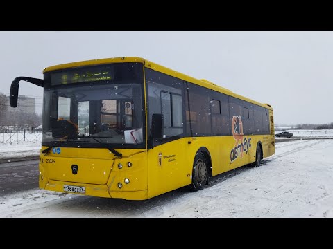 Видео: Автобус, 8-й маршрут (целиком). Ярославль. Вид из кабины. (BusDriver)