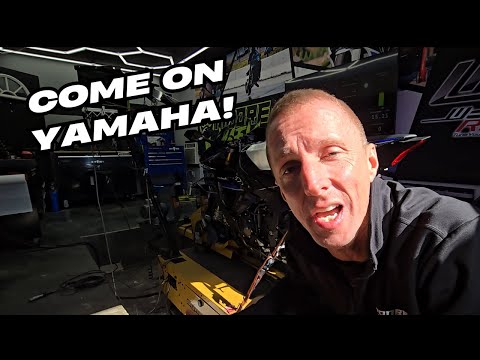 Видео: Этот Yamaha R1M 2025 года выпуска имел мощность всего 166 лошадиных сил!