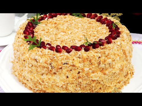 Видео: Торт "Наполеон". Потрясающе вкусный вариант торта
