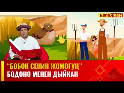 Видео: Бөдөнө менен дыйкан | БӨБӨК СЕНИН ЖОМОГУҢ | 11.12.2023