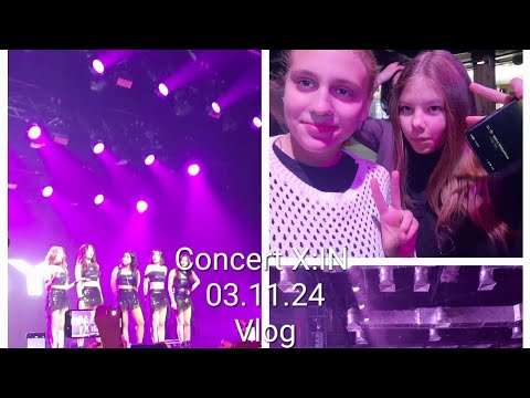Видео: Влог с концерта X:IN в Питере!!Vlog from the X:IN concert in St. Petersburg!!