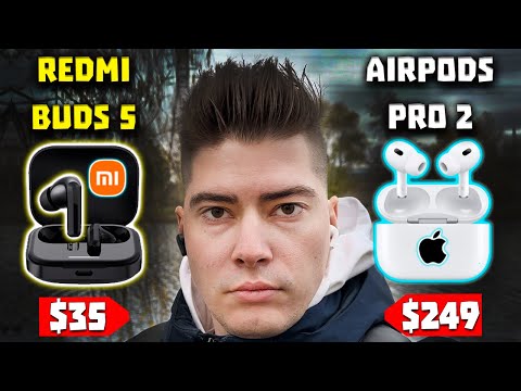 Видео: 👑 Лучшие Бюджетные TWS Наушники за 35$ (2023) - Redmi Buds 5 [ОБЗОР]