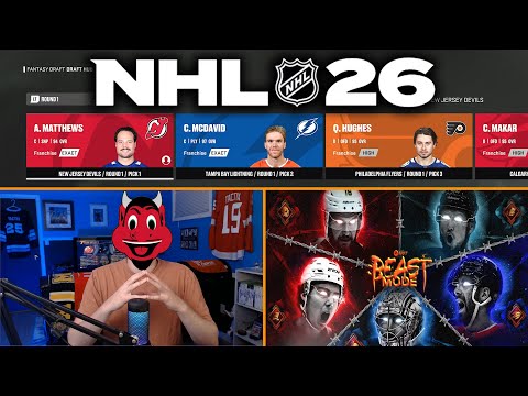 Видео: ФАНТАСТИЧЕСКИЙ ДРАФТ NHL 26 «ХЭЛЛОУИН»