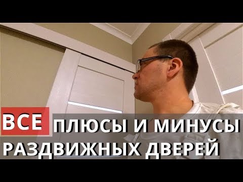 Видео: ПЛЮСЫ И МИНУСЫ РАЗДВИЖНЫХ ДВЕРЕЙ. О ШУМОИЗОЛЯЦИИ И ЭСТЕТИКЕ. Преимущества и недостатки.