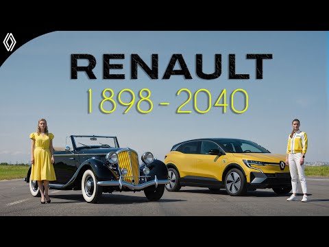 Видео: Трансформация автомобилей Renault | Эволюция с 1898 по 2040 годы за 4 минуты