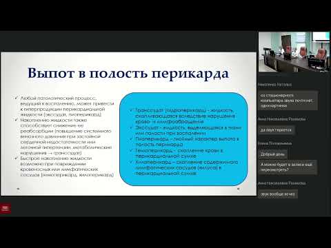 Видео: Диф  диагноз перикардиального выпота у детей