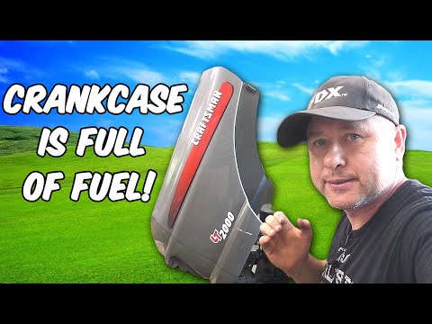 Видео: У этой газонокосилки из глушителя текло топливо! Пошаговое видео ремонта от Donyboy73