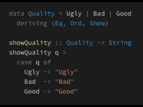 Видео: Практический Haskell, урок 4. Типы