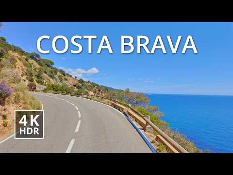 Видео: 🇪🇸 По самой красивой прибрежной дороге Коста-Брава