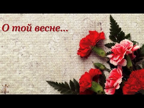 Видео: О той весне   - Готовый проект для Proshow Producer