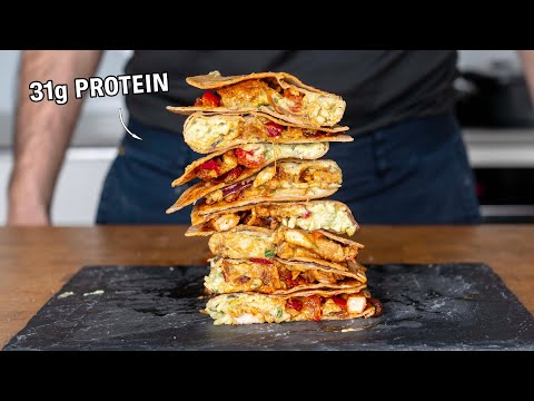 Видео: Я приготовила 12 кесадильь с курицей и заморозила их.