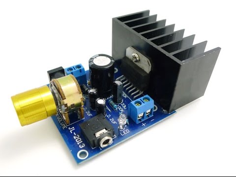 Видео: Усилитель на TDA7297. Установка в системный блок компьютера.