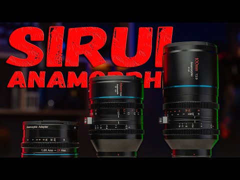 Видео: Sirui 35mm и 100мм T2.9 | 1.25x Anamorphic adapter