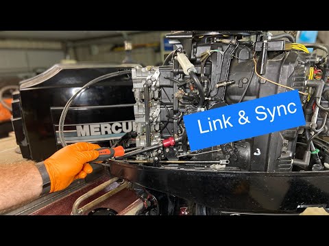 Видео: Как подключить и синхронизировать подвесной мотор MERCURY Blackmax, ремонт карбюратора, часть 2