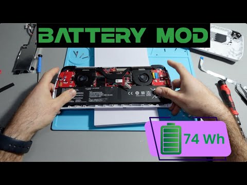 Видео: Я УДВОИЛ ёмкость аккумулятора моего ROG Ally Z1 Extreme — Battery Mod