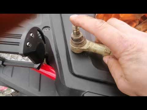 Видео: Рм800 замена рулевых наконечников.